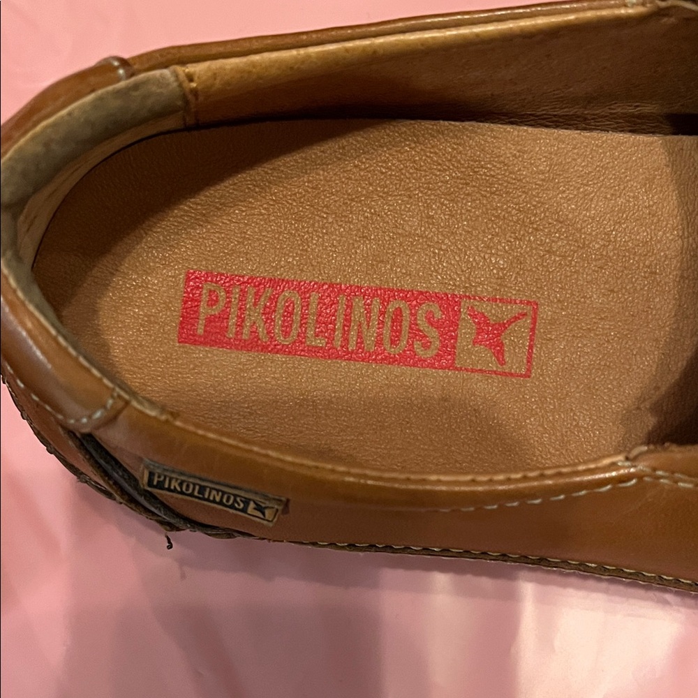 Pikolinos San Telmo, M1d 6032 Tan Leather Loafers For Men 41 View 2